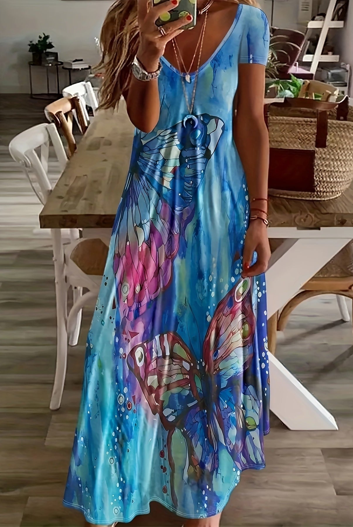 Macy | Artistic Tummy-Flattering Dress