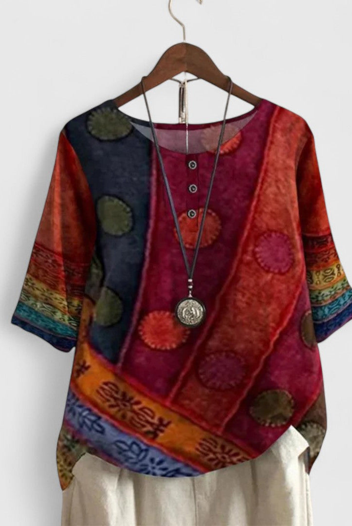 Janel | Elegant Boho Top