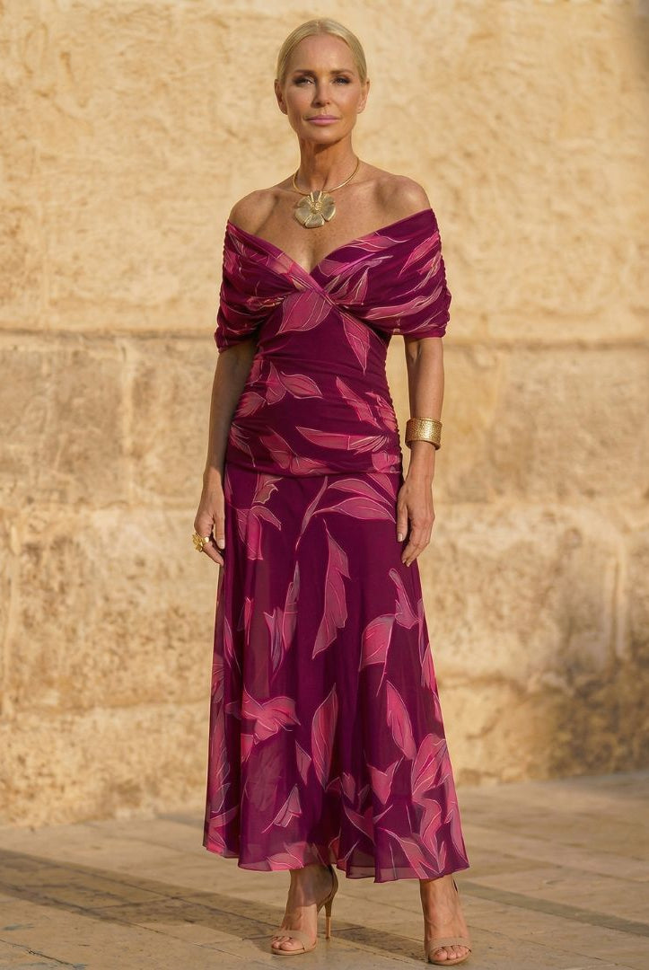 Patience | Elegant Leaf Dress