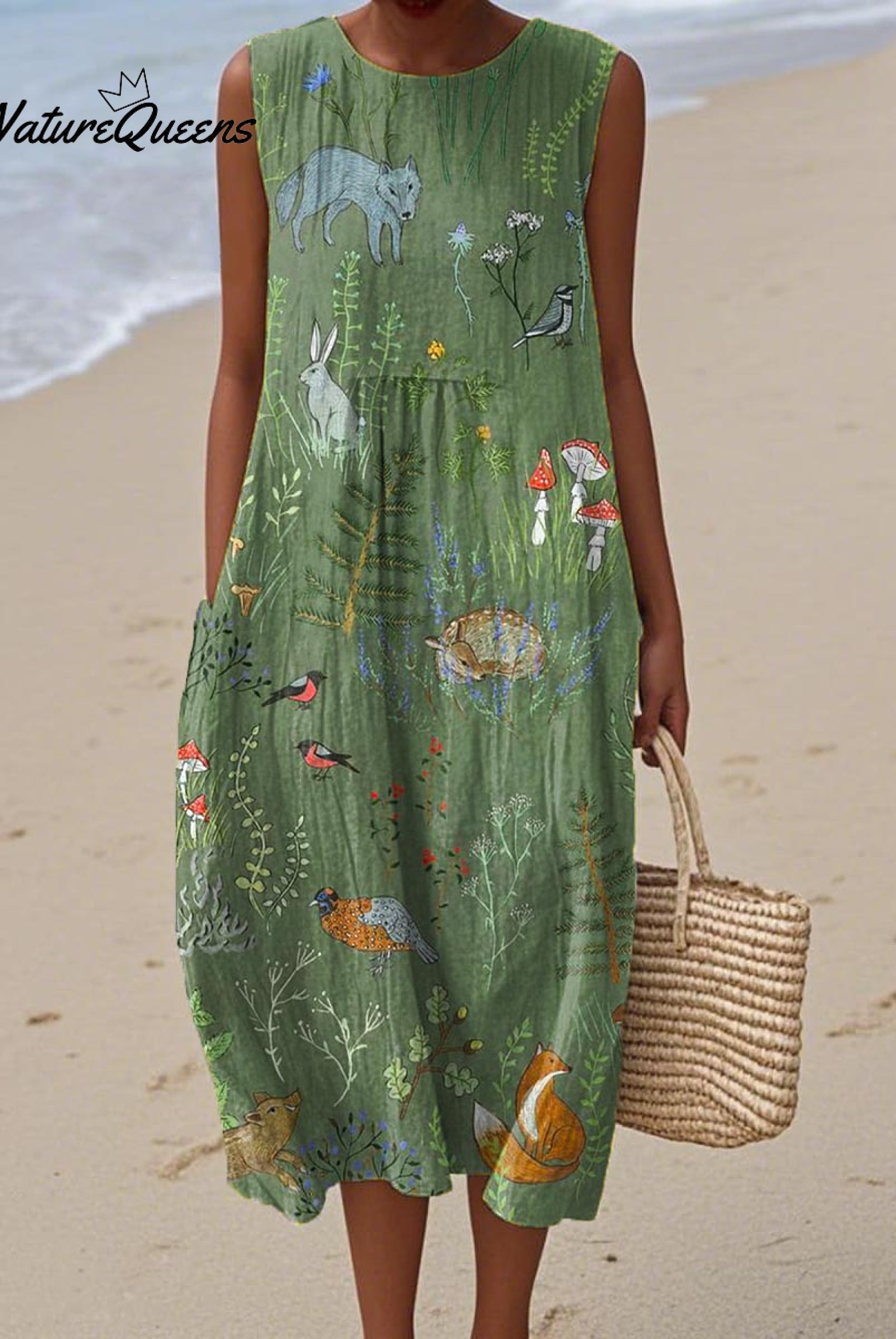 Darcy | Forest Animal Dress