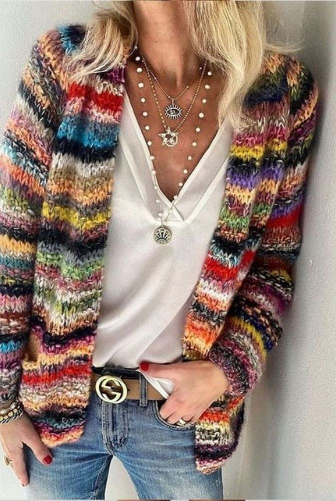 Lela | Colorful Cardigan