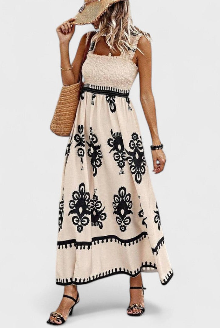 Dayanara | Handmade Dress with Handcrafted Embroidery