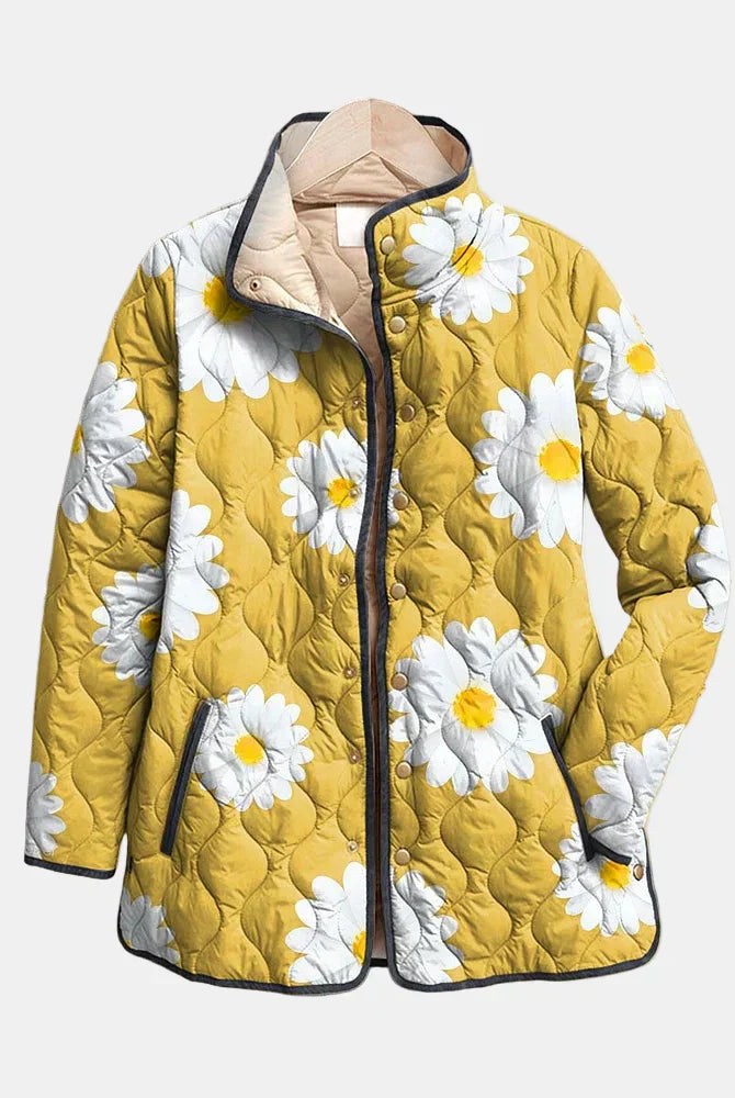 Dagmar | Charming Daisy Pattern Jacket