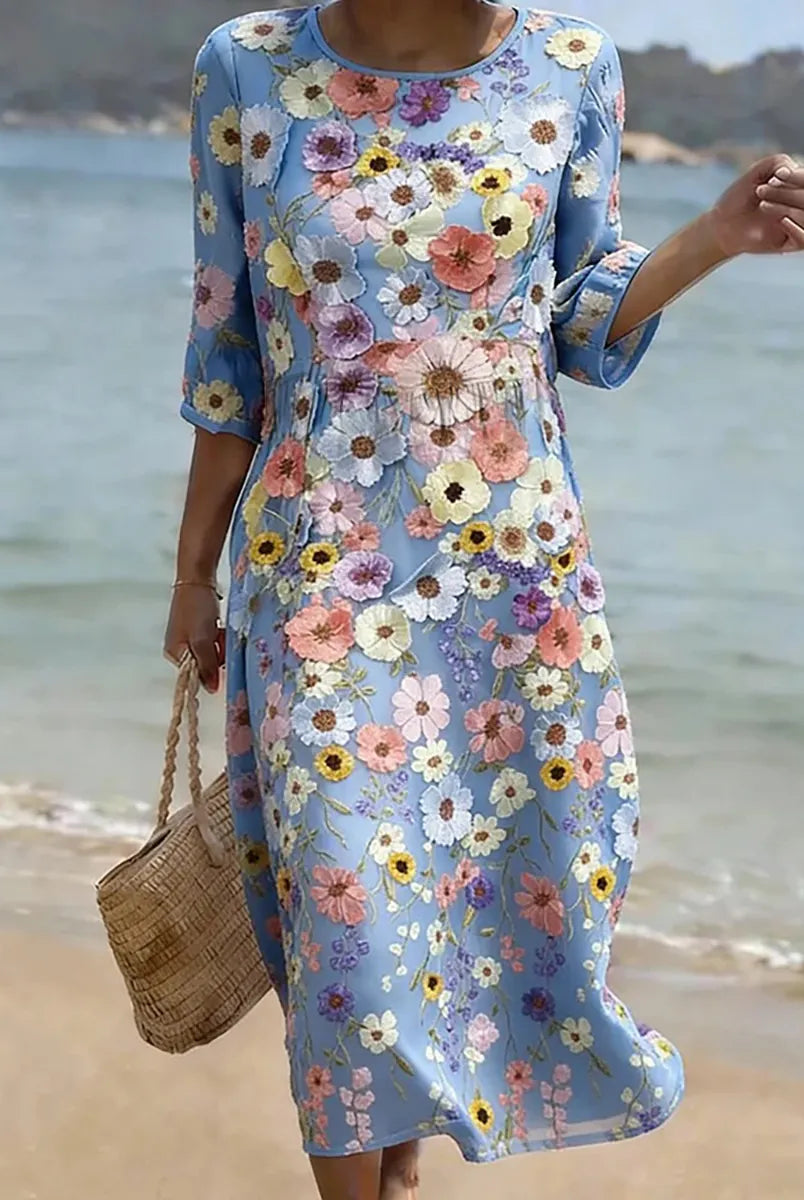 Mavourneen | Elegant Floral Dress