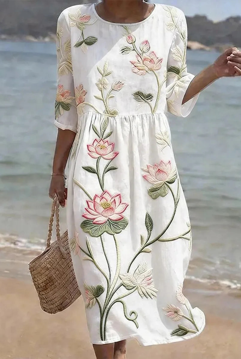 Beckham | Elegant Floral Dress