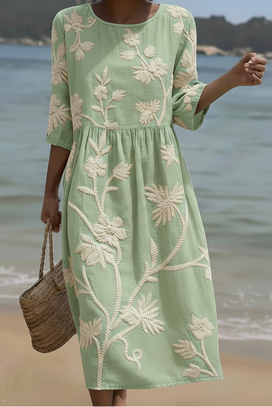 Patience | Elegant Floral Dress