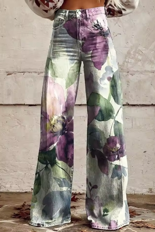Kyleigh | Boho Retro Chic Pants