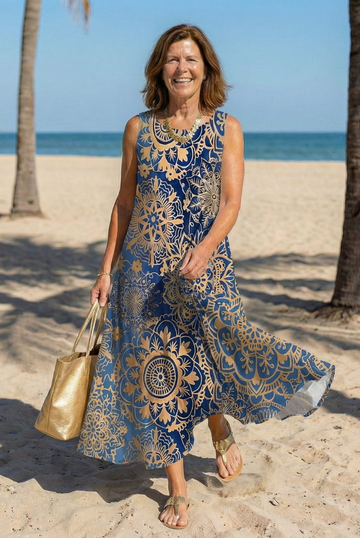 Carmen | Open Air Midi Dress