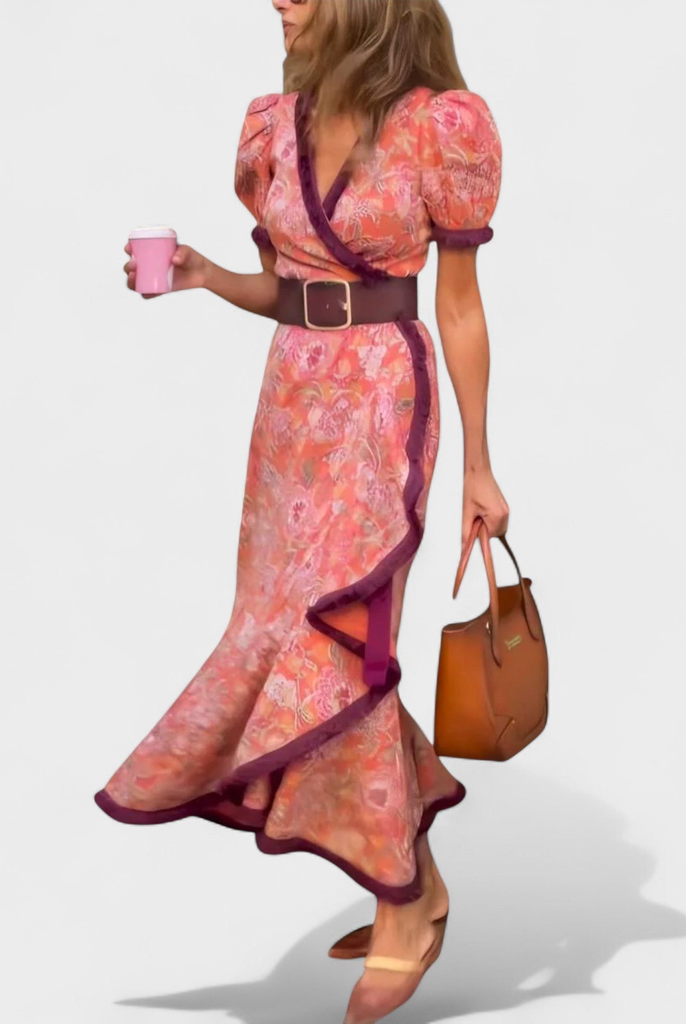 Helena | Floral Wrap Dress