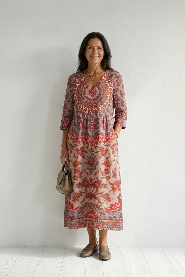 Sondra | Balanced Fit Midi Dress