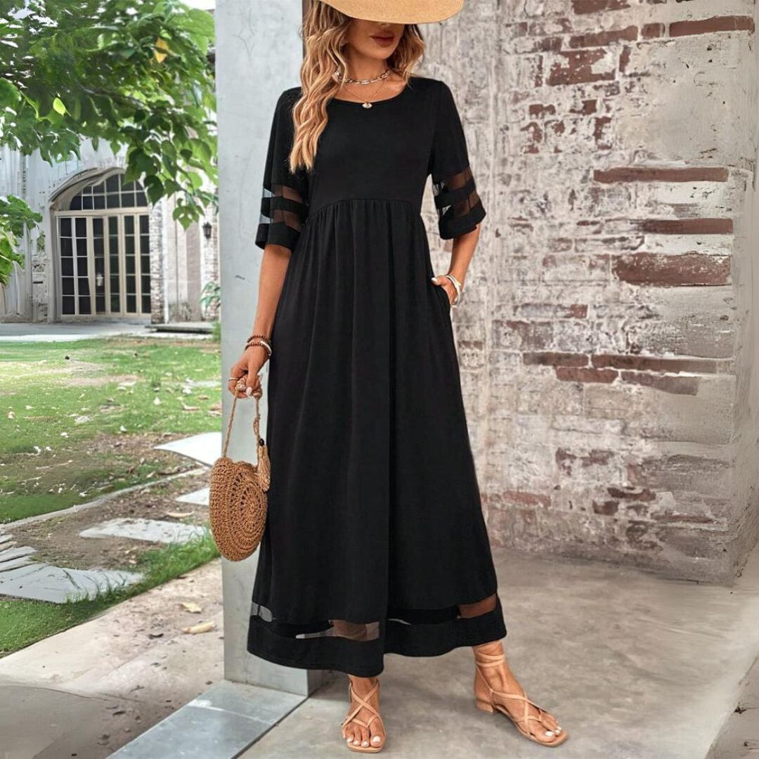Elisa | Flattering Tummy-Smoothing Midi Dress