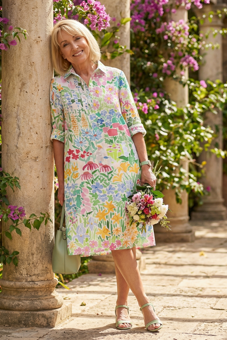 Melinda | Floral Day Dress