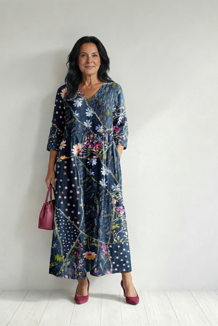Revue | Easy Gather Floral Midi Dress