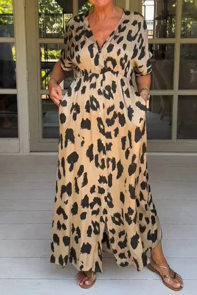 Jianna | Leopard Print Dress