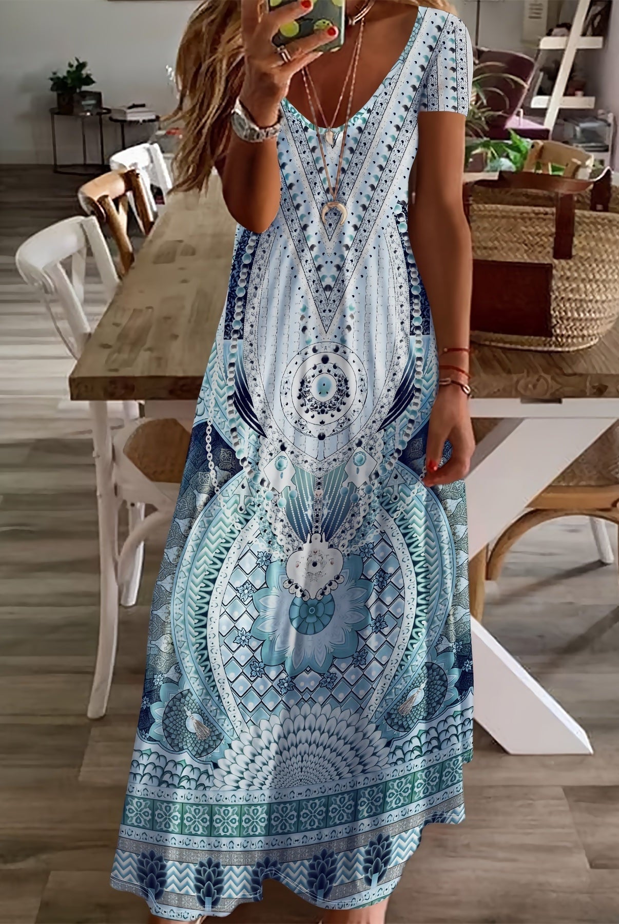 Luella | Artistic Tummy-Flattering Dress