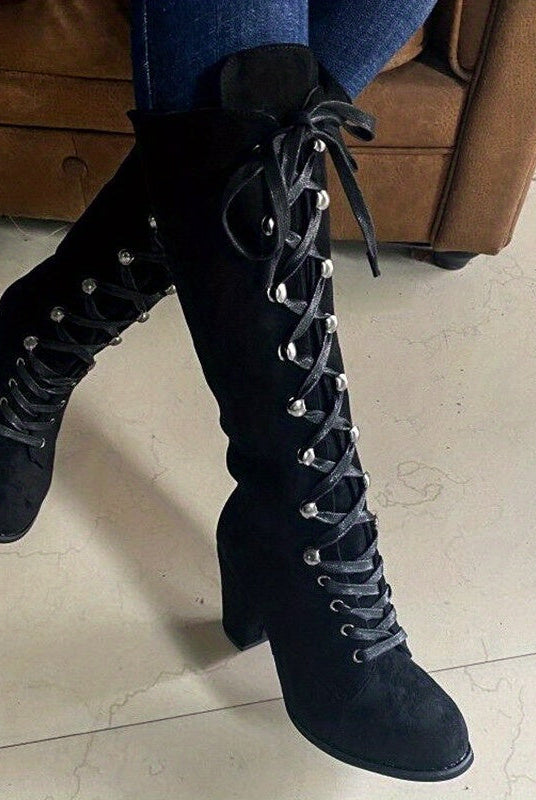 Enya | Fashionable Knee-High Boots