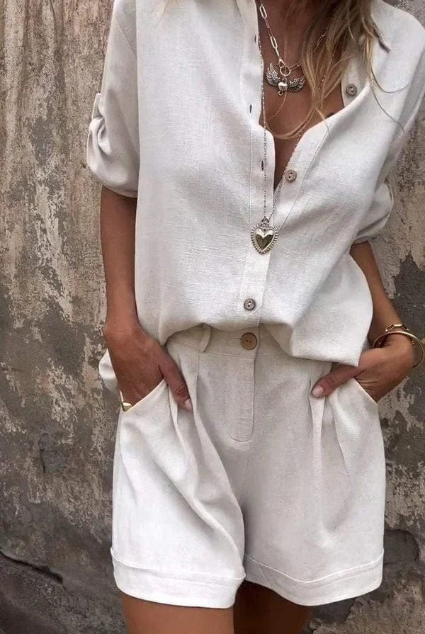 Winona | Set Buttoned Light