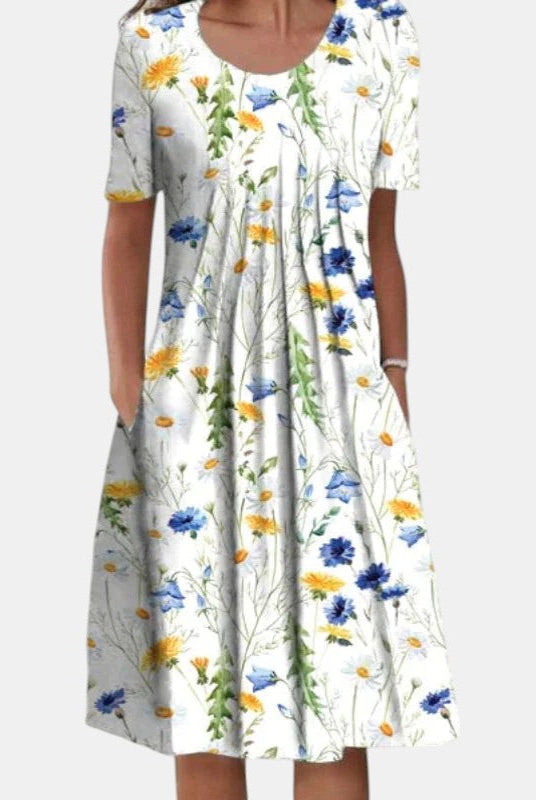 Aria | Cotton Tummy Coverage Dress
