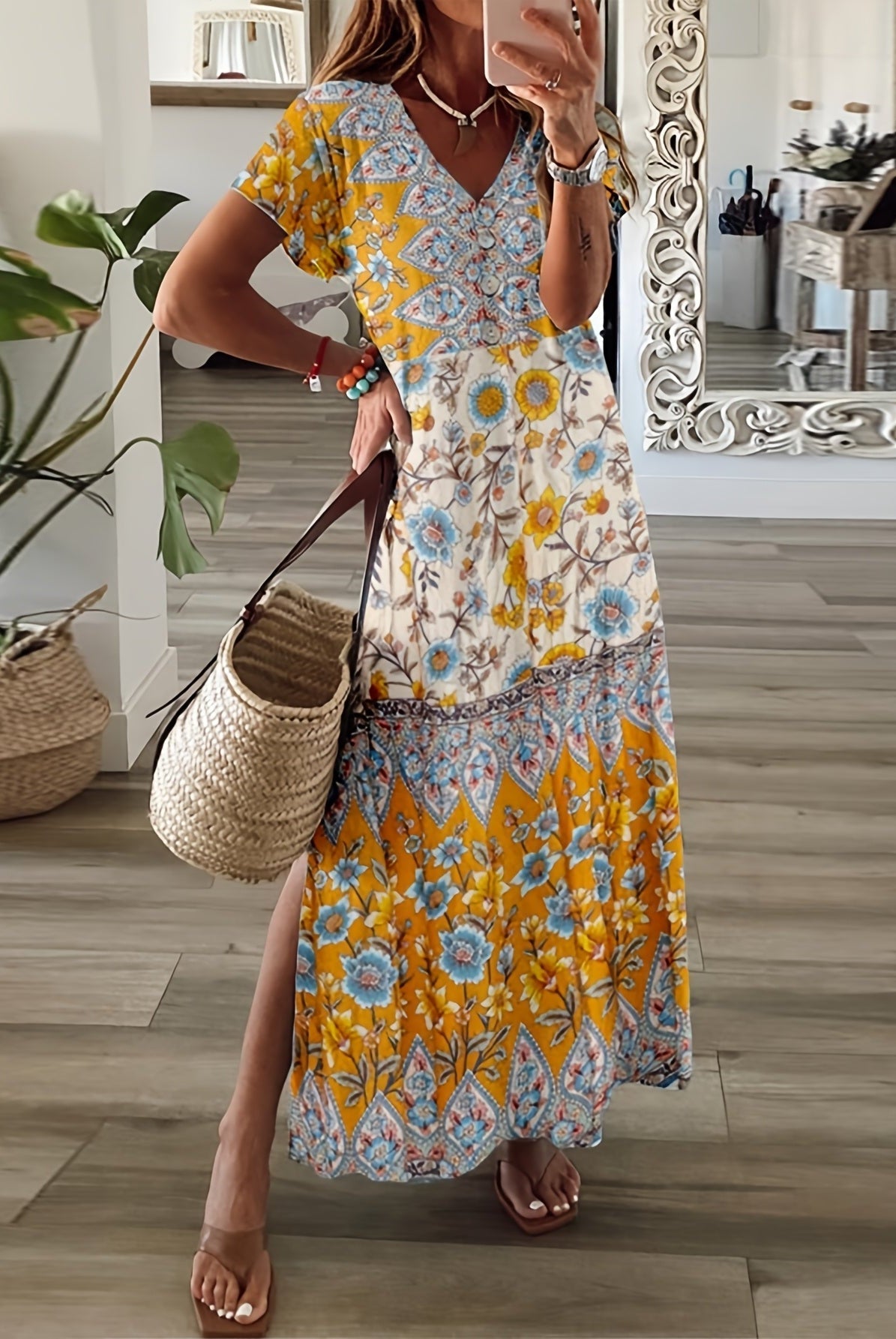 Allie | Artistic Tummy-Flattering Dress
