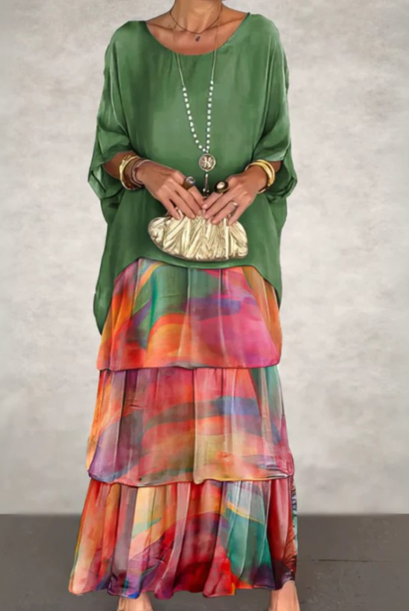 Zuri | Elegant Long Flowing Dress