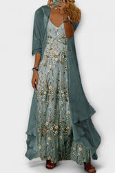 Lilibet | Layered Floral Dress