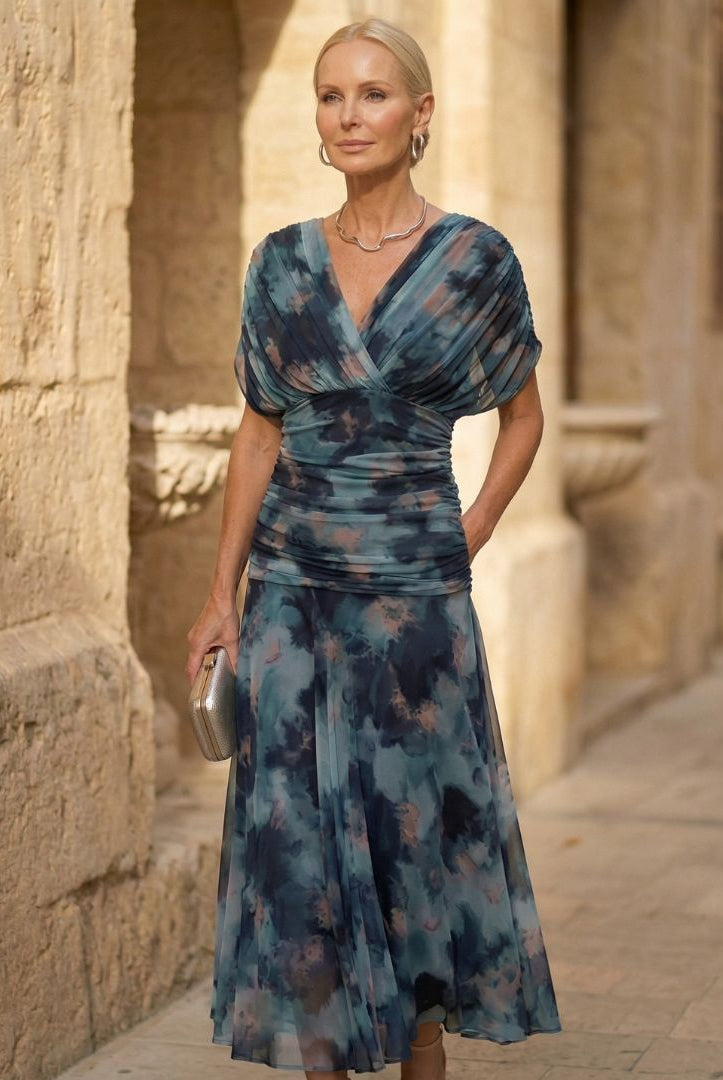 Raleigh | Elegant Blue Dress