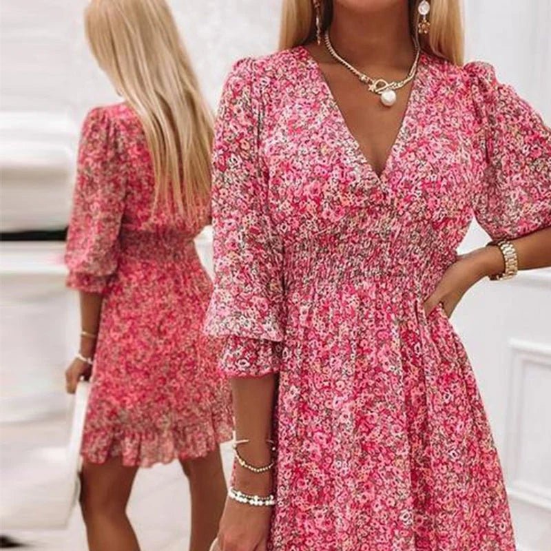 Silvana | Elegant Floral Dress
