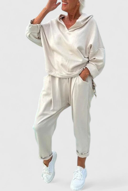 Whitley | Comfortable Hooded Sweatshirt Set