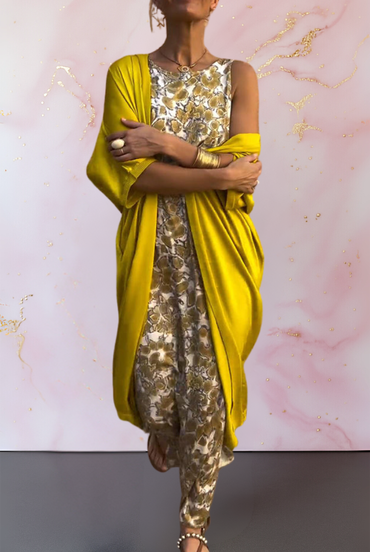 Zenith | Elegant Dress with Cardigan