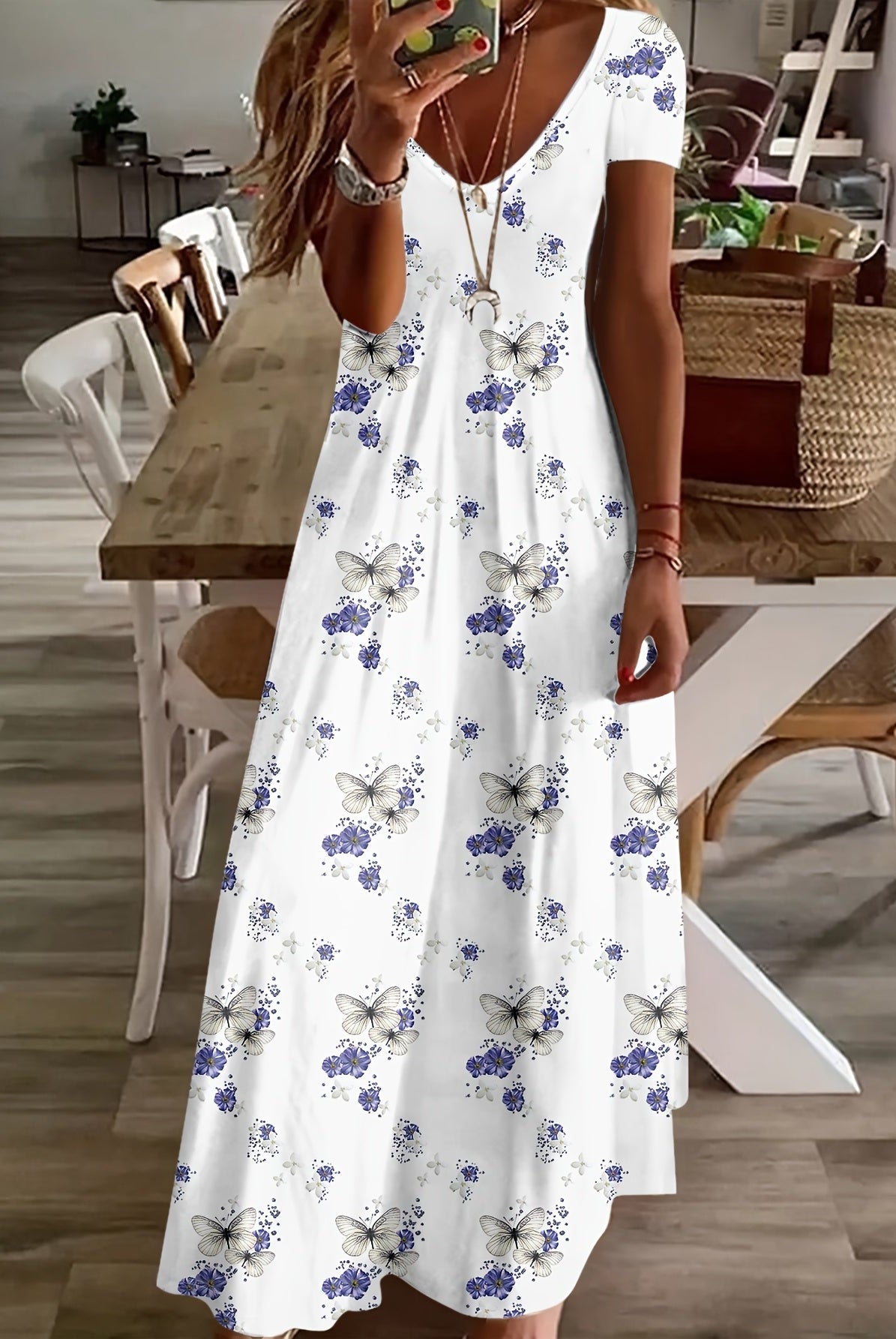 Topaz | Artistic Tummy-Flattering Dress