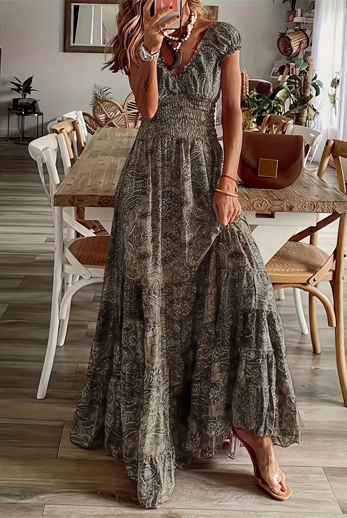 Kemora | Artistic Tummy-Flattering Dress