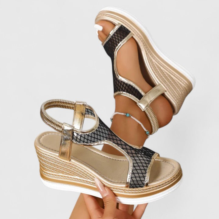 Carly | Orthopedic Wedge Sandals