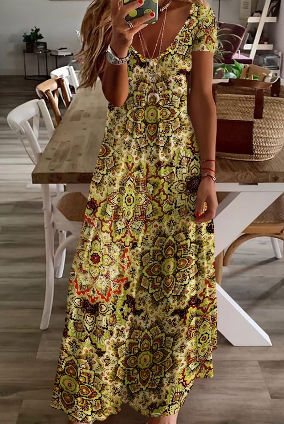 Robyn | Artistic Tummy-Flattering Dress