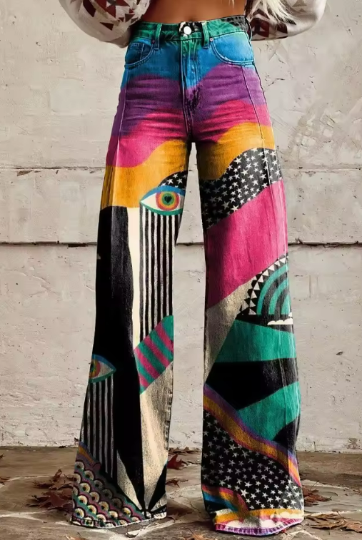 Jewel | Flared Pants Boho Chic