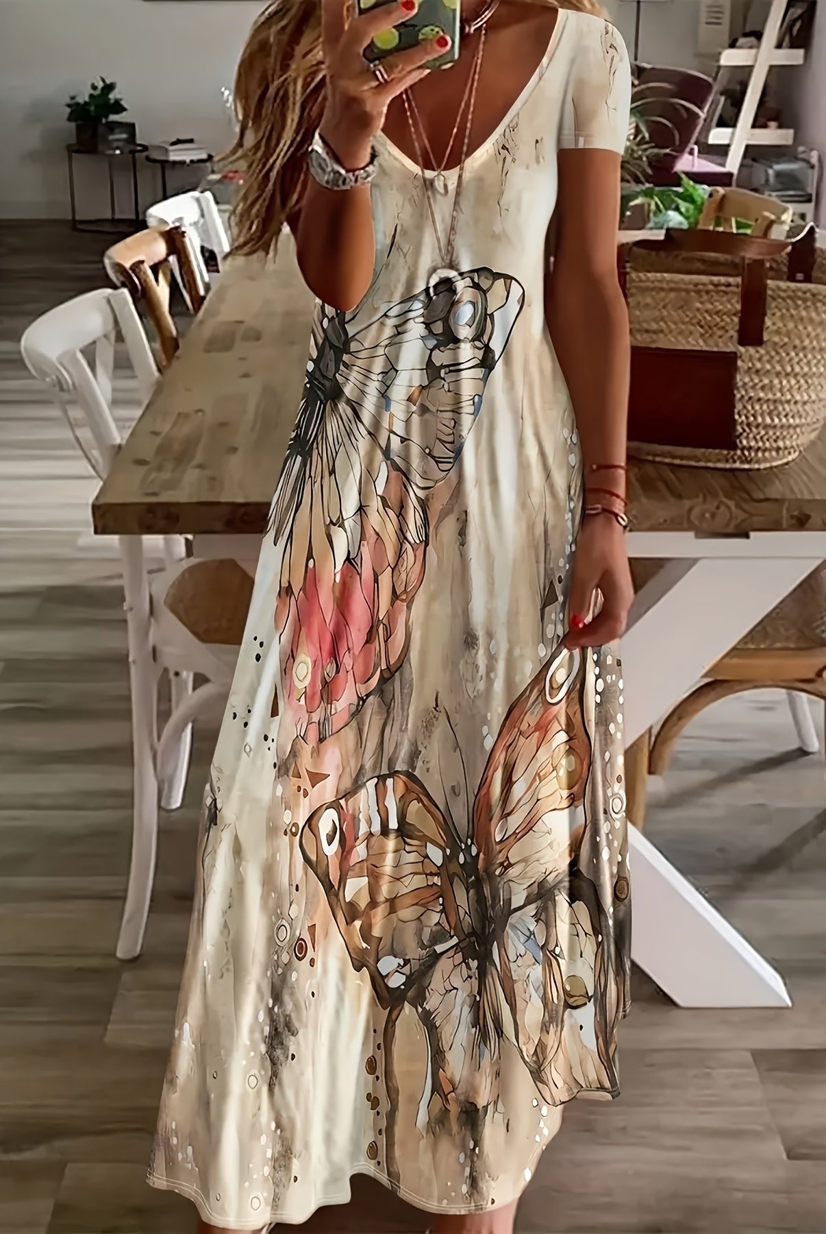 Darya | Artistic Tummy-Flattering Dress