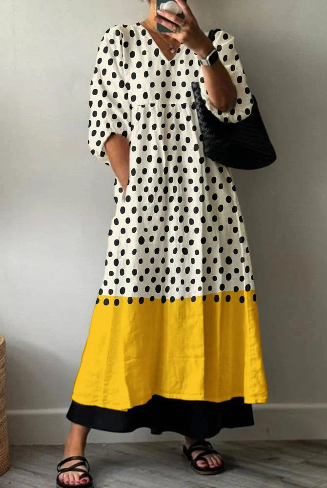 Tiffany | Elegant Printed Dress Anna