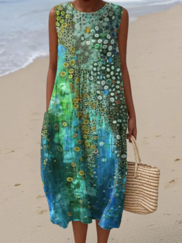 Stormi | Reef Midi Dress