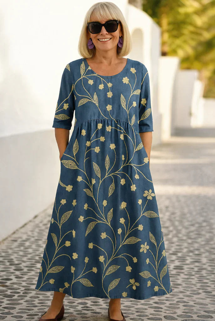 Allie | Midi Dress - Effortless Comfort