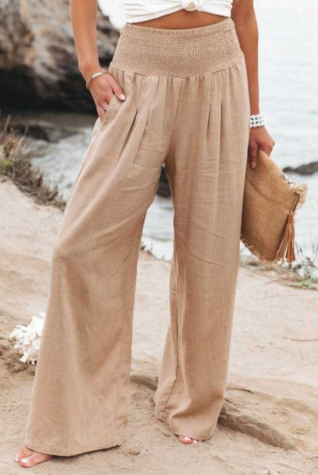 Aurelia | Remi Wide-Leg Linen Trousers