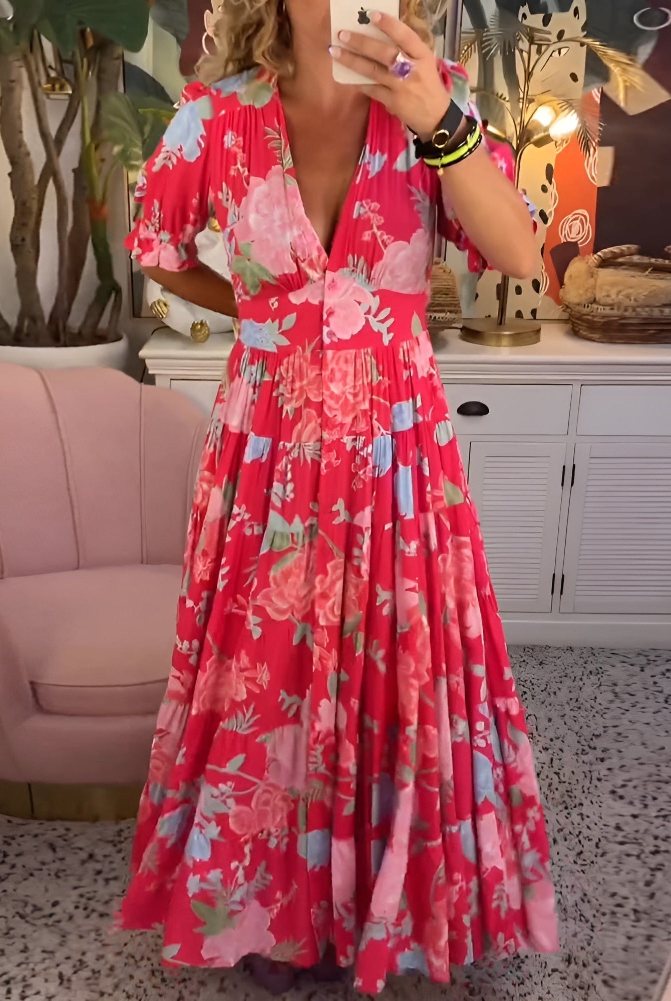 Rikkie | Floral Pocket Dress