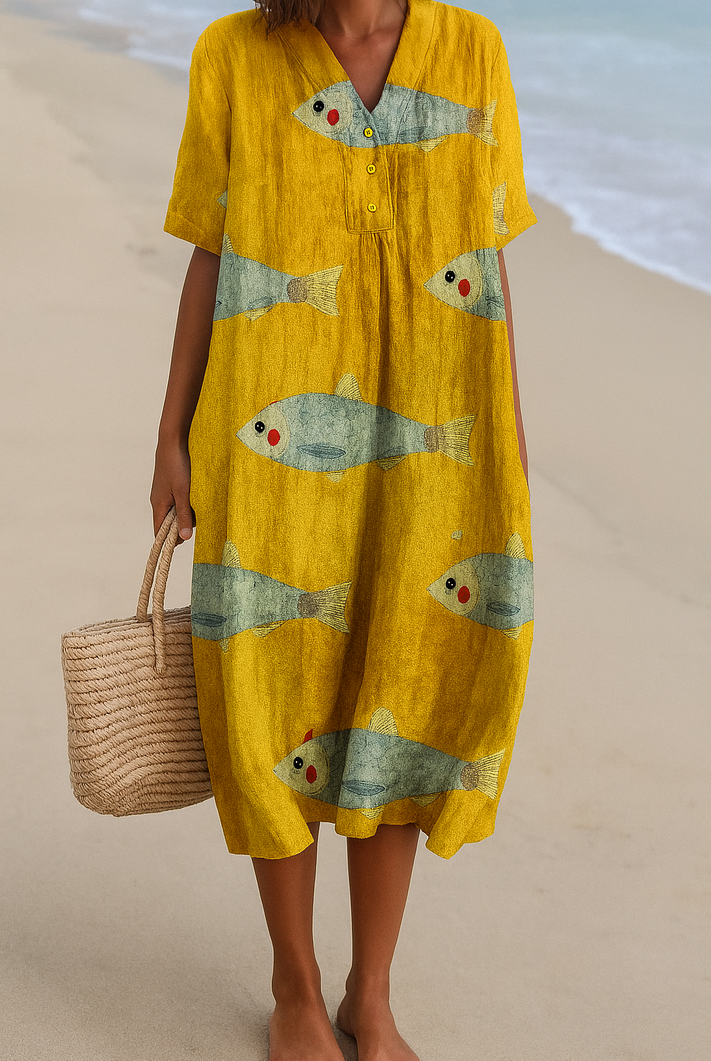 Heidi | Artistically Inspired Cotton Dress