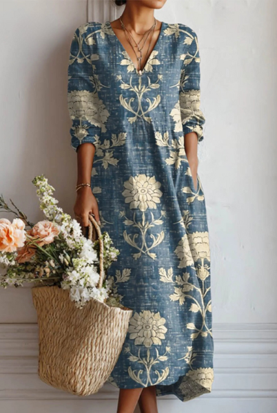 Jean | Playful Linen Dress