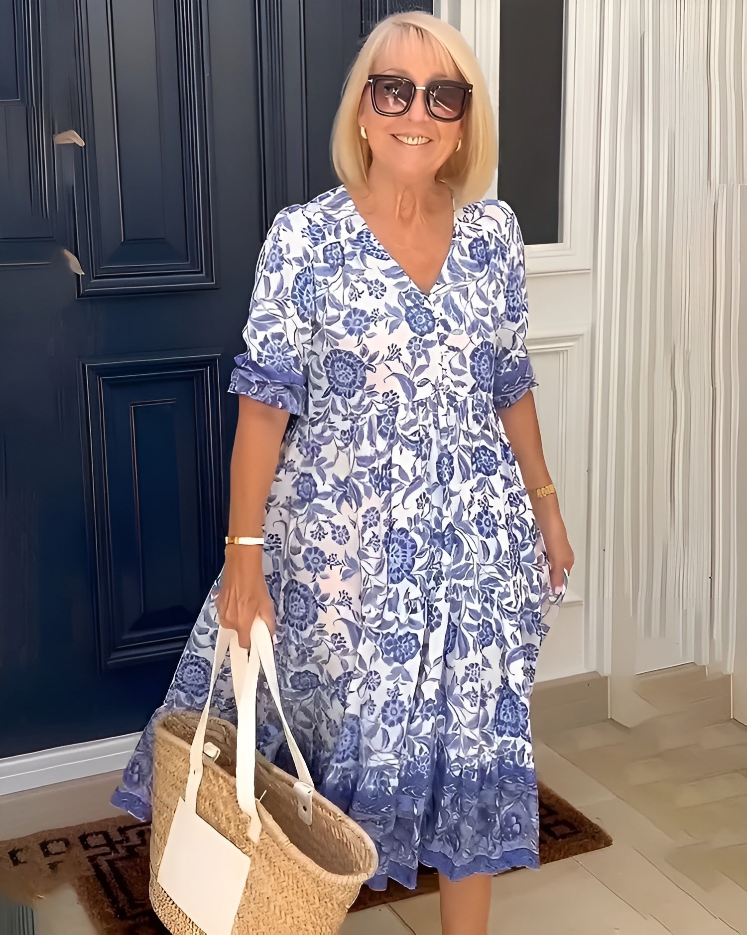 Skye | Floral Midi Dress