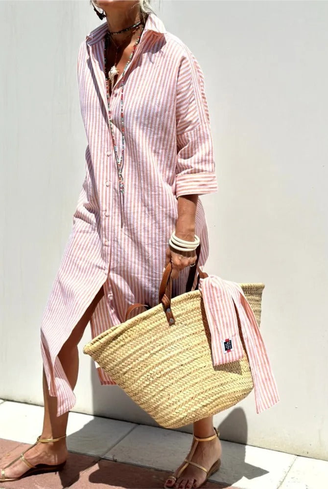 Jennica | Casual Striped Dress