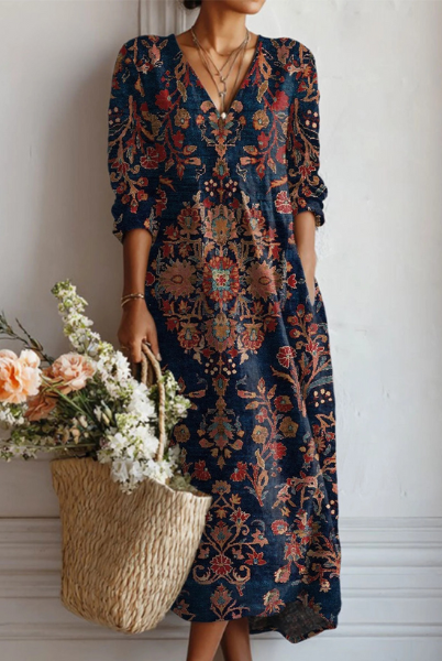 Lou | Elegant Linen Dress