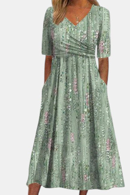 Letha | Elegant Floral Summer Dress