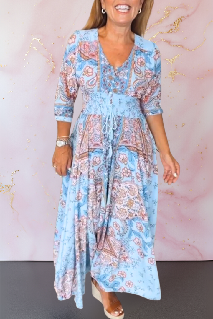 Megan | Line Summer Dress