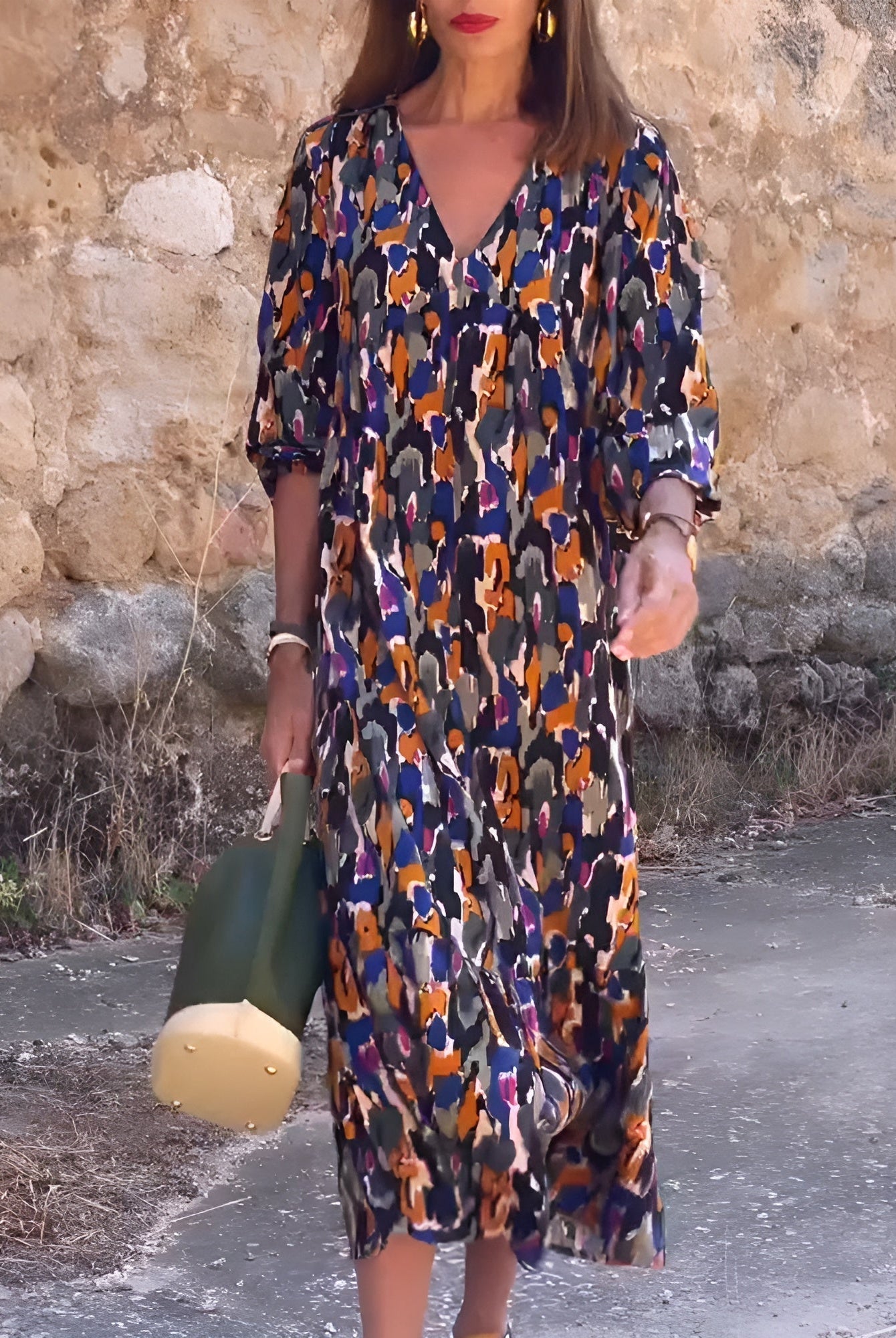 Kariana | Retro Printed Dress