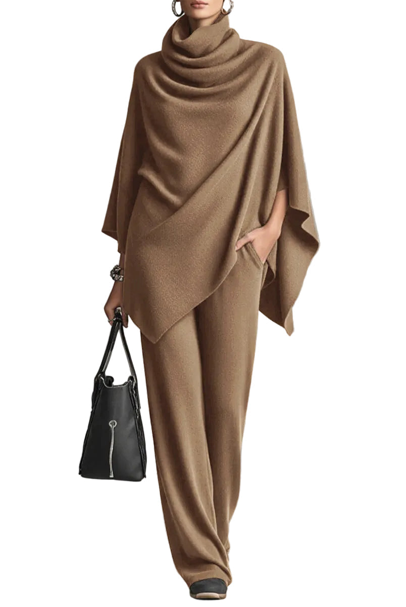 Tamara | Elegant Drape Two-Piece Set