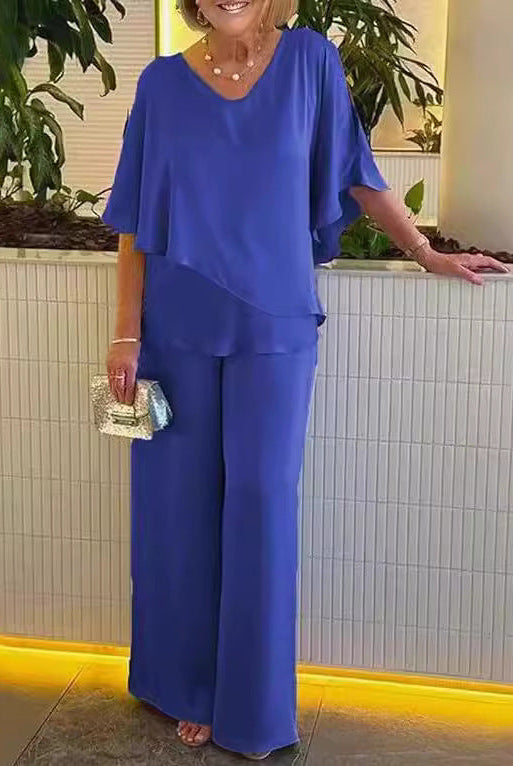 Jasmine | Comfortable Set with Wide Legs